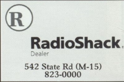 Radio Shack - Vassar Store (newer photo)